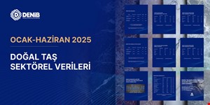 Doğal Taş Sektörel Verileri Ocak - Haziran 2025