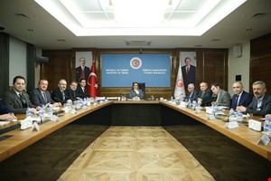 DENİB Heyeti Ankara'da...