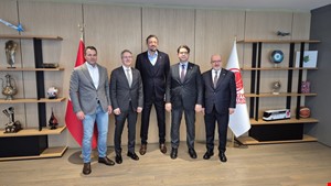 Türkiye Basketbol Federasyonu'na Önemli Ziyaret: Turkish Towels markası tanıtıldı, stratejik iş birliği fırsatları değerlendirildi