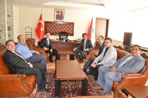 DENİB Yönetimi Emniyet Müdürü ve Komutanları Ziyaret Etti.