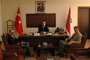 Emniyet Müdürü Sayın Mevlüt DEMİR'e Veda Ziyareti