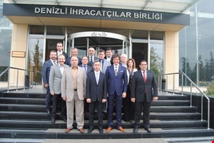 Denizli Emniyet Müdürü Sayın Zeki BULUT DENİB'i Ziyaret Etti.