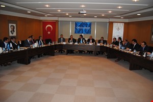 EXİMBANK Üst Yönetimi DENİB'i Ziyaret Etti.