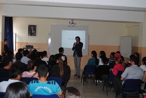 DENİB Başkanı Süleyman KOCASERT Honaz Meslek Yüksekokulu'nda Öğrencilerle Buluştu...