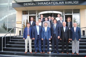 Uşak Karahallı Heyeti' nden DENİB' e Ziyaret