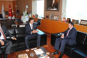 Kazakistan İstanbul Başkonsolosu'ndan DENİB'e Ziyaret