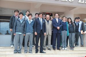 DENİB Başkanı Süleyman Kocasert, Nalan Kaynak Anadolu Lisesi Öğrencileri İle Buluştu