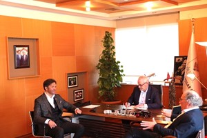 Saxion Üniversitesi' nden DENİB' e Önemli Ziyaret