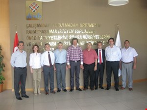 Çalışma ve Sosyal Güvenlik Bakanlığı İş Müfettişleriyle, DENİB'te Toplantı Yapıldı